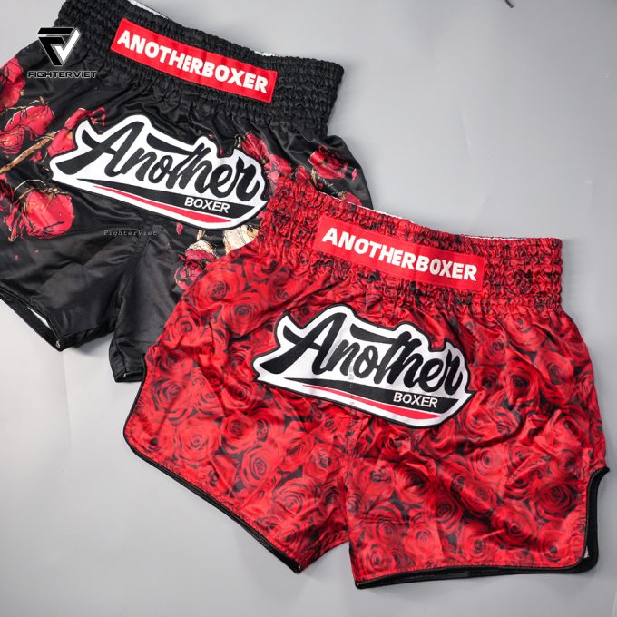 Quần Muay Thai Another - ROSE RED - Ảnh 3