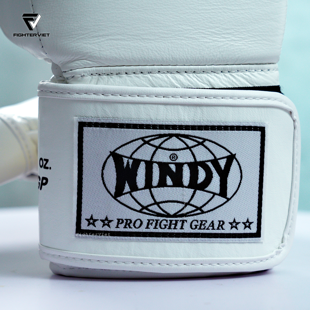 Găng Boxing Windy BGP Trắng - Windy Boxing Muay Thai Gloves White 12 Găng Boxing Windy BGP Trắng - Windy Boxing Muay Thai Gloves White