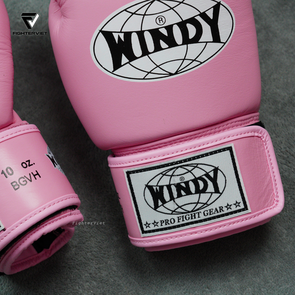Găng Boxing Windy BGVH Hồng - Windy Boxing Gloves Pink