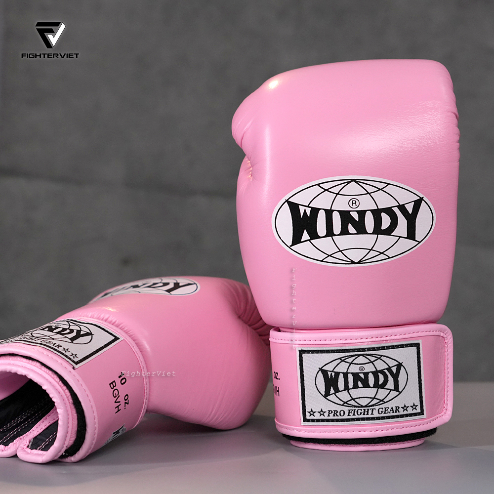 Găng Boxing Windy BGVH Hồng - Windy Boxing Gloves Pink
