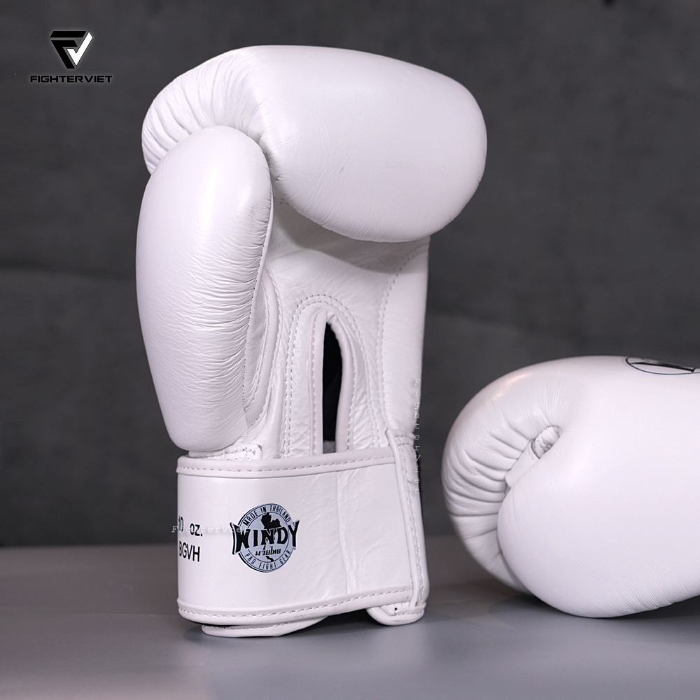 Găng Boxing Windy BGVH Trắng - Windy Boxing Gloves White