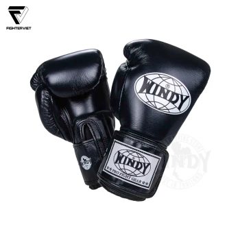Găng Boxing Windy BGP Đen - Windy Boxing Muay Thai Gloves Black