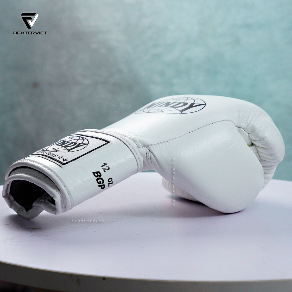 Găng Boxing Windy BGP Trắng - Windy Boxing Muay Thai Gloves White 8 Găng Boxing Windy BGP Trắng - Windy Boxing Muay Thai Gloves White