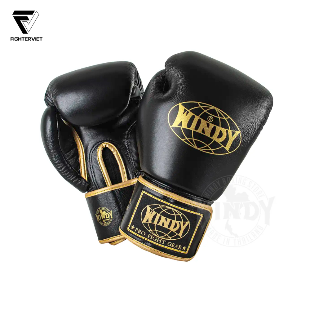 Găng Boxing Windy BGVH Đen Vàng - Windy Boxing Gloves Black Gold 1 Găng Boxing Windy BGVH Đen Vàng - Windy Boxing Gloves Black Gold