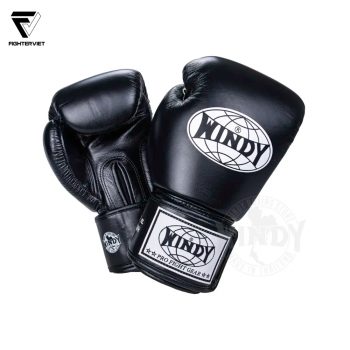 Găng Boxing Windy BGVH Đen - Windy Boxing Gloves Black