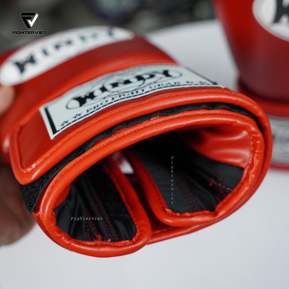 Găng Boxing Windy BGVH Đỏ - Windy Boxing Gloves Red 9 Găng Boxing Windy BGVH Đỏ - Windy Boxing Gloves Red