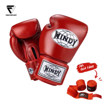 Găng Boxing Windy BGVH Đỏ - Windy Boxing Gloves Red