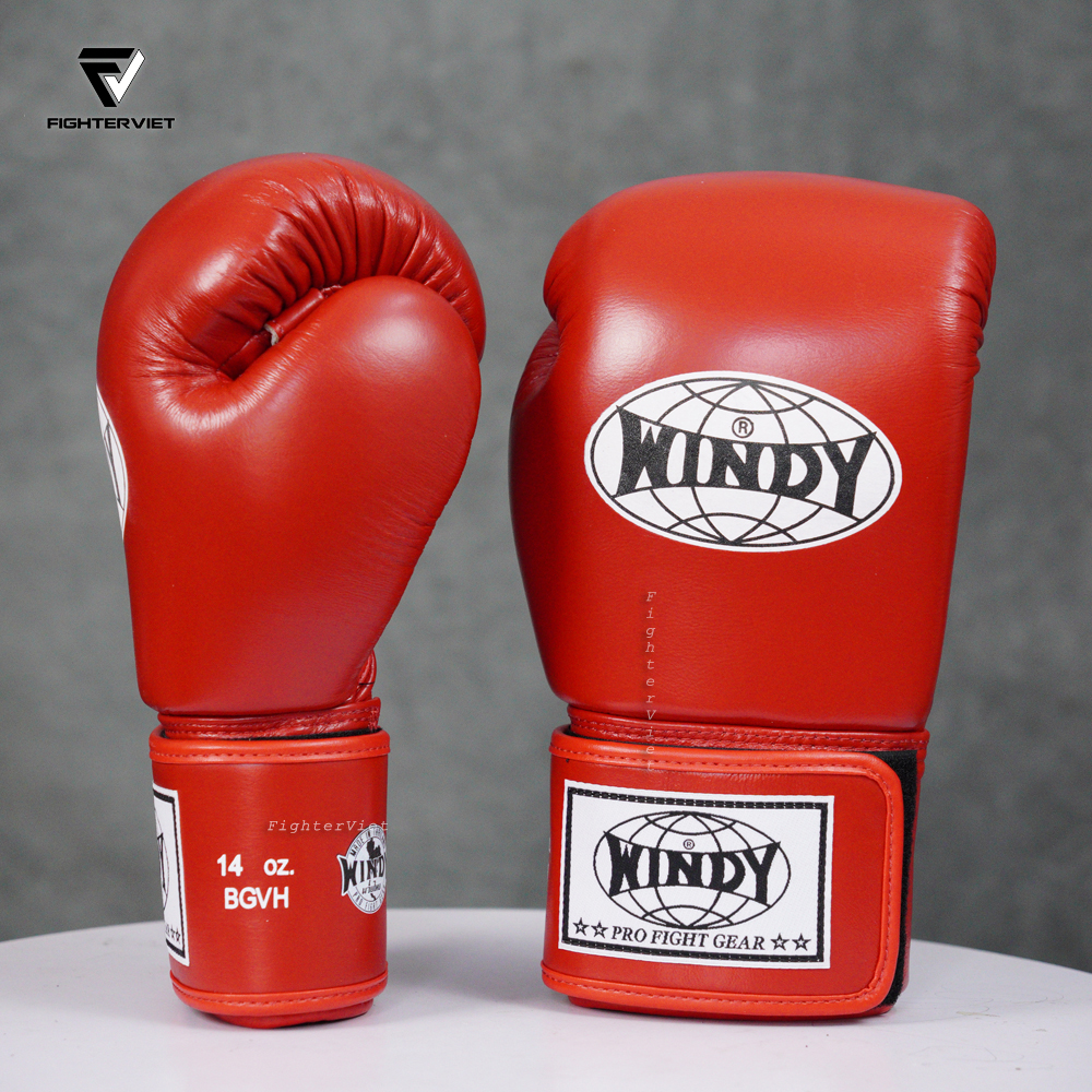 Găng Boxing Windy BGVH Đỏ - Windy Boxing Gloves Red 8 Găng Boxing Windy BGVH Đỏ - Windy Boxing Gloves Red