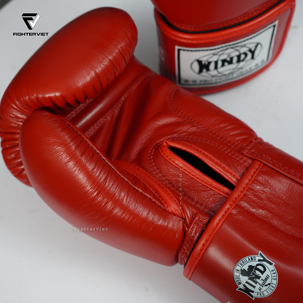 Găng Boxing Windy BGVH Đỏ - Windy Boxing Gloves Red 11 Găng Boxing Windy BGVH Đỏ - Windy Boxing Gloves Red