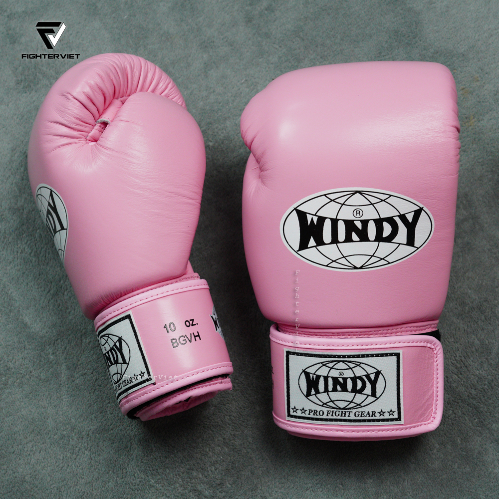 Găng Boxing Windy BGVH Hồng - Windy Boxing Gloves Pink