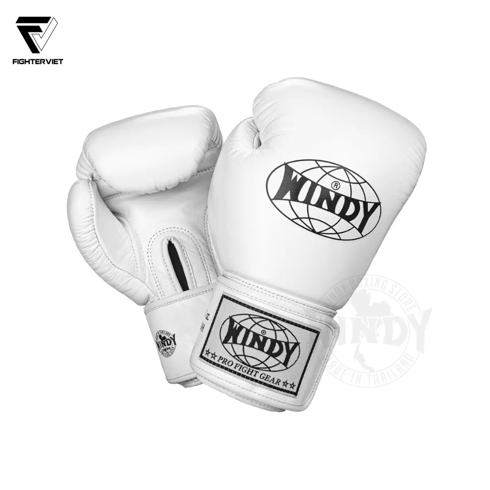 Găng Boxing Windy BGVH Trắng - Windy Boxing Gloves White 1 Găng Boxing Windy BGVH Trắng - Windy Boxing Gloves White