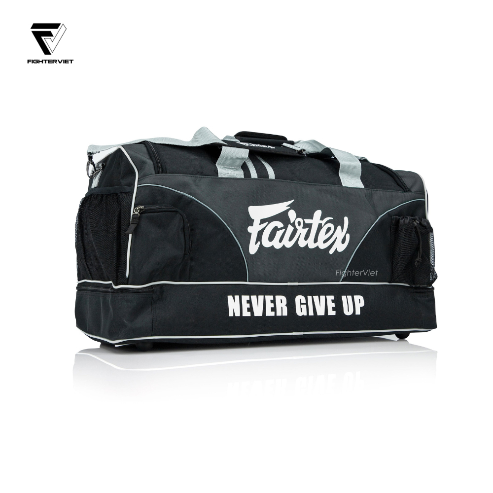 Túi Fairtex BAG2 Fairtex Gym Bag - Đen Xám