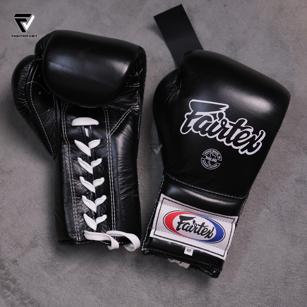 Găng Boxing Pro Training Fairtex BGL7 Mexico Style - Đen 6 Găng Boxing Pro Training Fairtex BGL7 Mexico Style - Đen