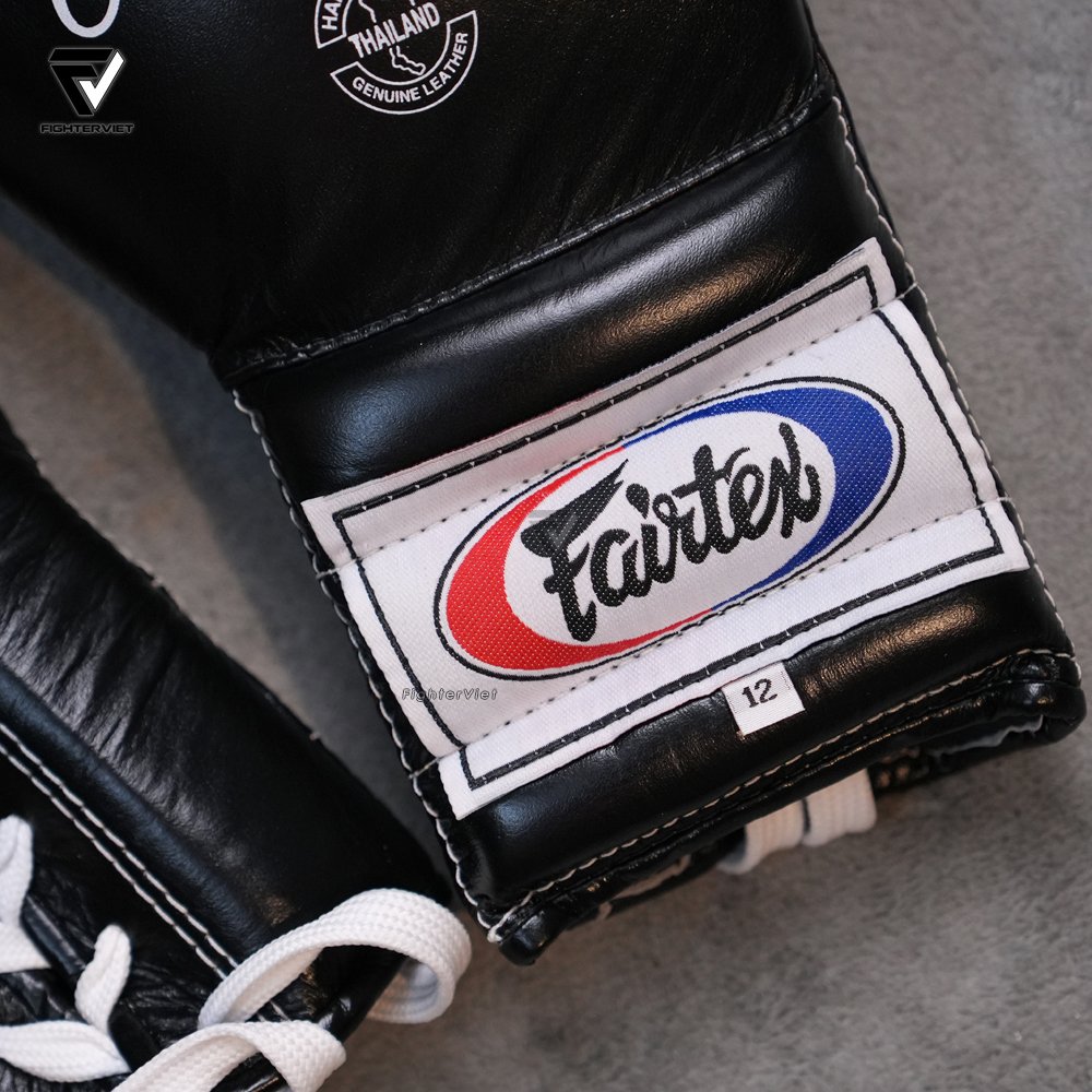 Găng Boxing Pro Training Fairtex BGL7 Mexico Style - Đen 9 Găng Boxing Pro Training Fairtex BGL7 Mexico Style - Đen