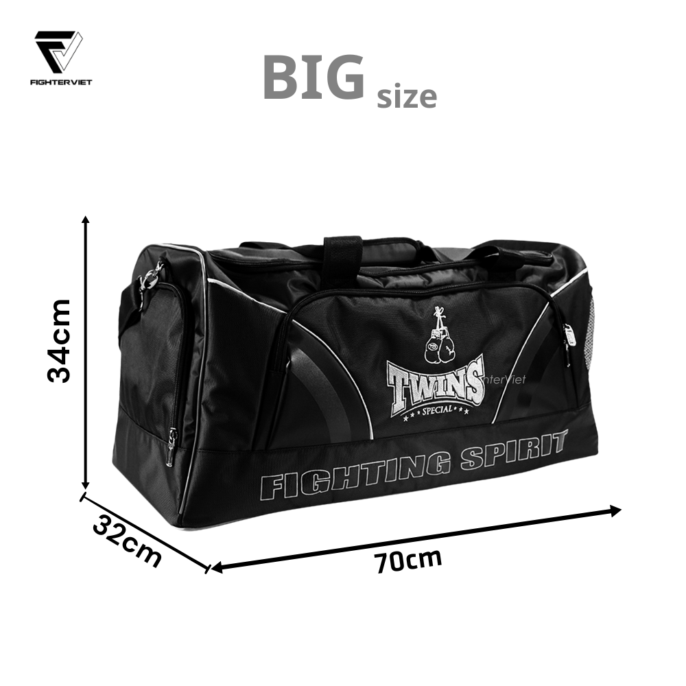 Túi Twins BAG2 - Twins Gym Bag Đen