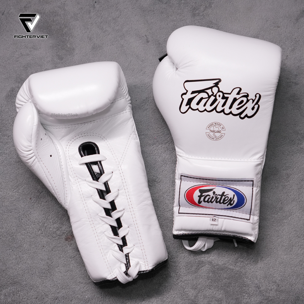 Găng Boxing Pro Training Fairtex BGL7 Mexico Style - Trắng 8 Găng Boxing Pro Training Fairtex BGL7 Mexico Style - Trắng