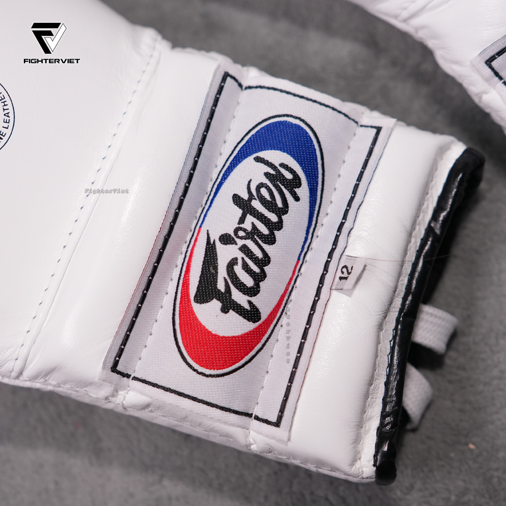 Găng Boxing Pro Training Fairtex BGL7 Mexico Style - Trắng 7 Găng Boxing Pro Training Fairtex BGL7 Mexico Style - Trắng
