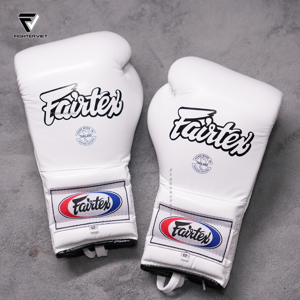 Găng Boxing Pro Training Fairtex BGL7 Mexico Style - Trắng 6 Găng Boxing Pro Training Fairtex BGL7 Mexico Style - Trắng
