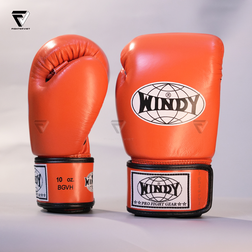 Găng Boxing Windy BGVH Cam - Windy Boxing Gloves Orange 3 Găng Boxing Windy BGVH Cam - Windy Boxing Gloves Orange - Ảnh 3