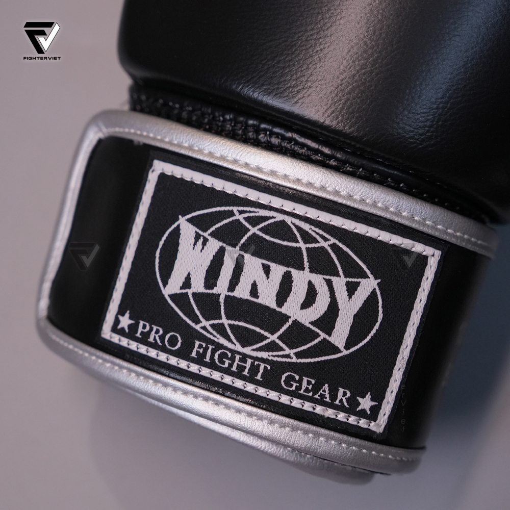 Găng Boxing Windy BGVH Sliver - Windy Boxing Gloves Đen Xám 11 Găng Boxing Windy BGVH Sliver - Windy Boxing Gloves Đen Xám