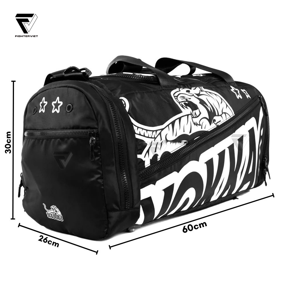 Túi Yokkao Gym Bag Tiger - Black 8 Túi Yokkao Gym Bag Tiger - Black