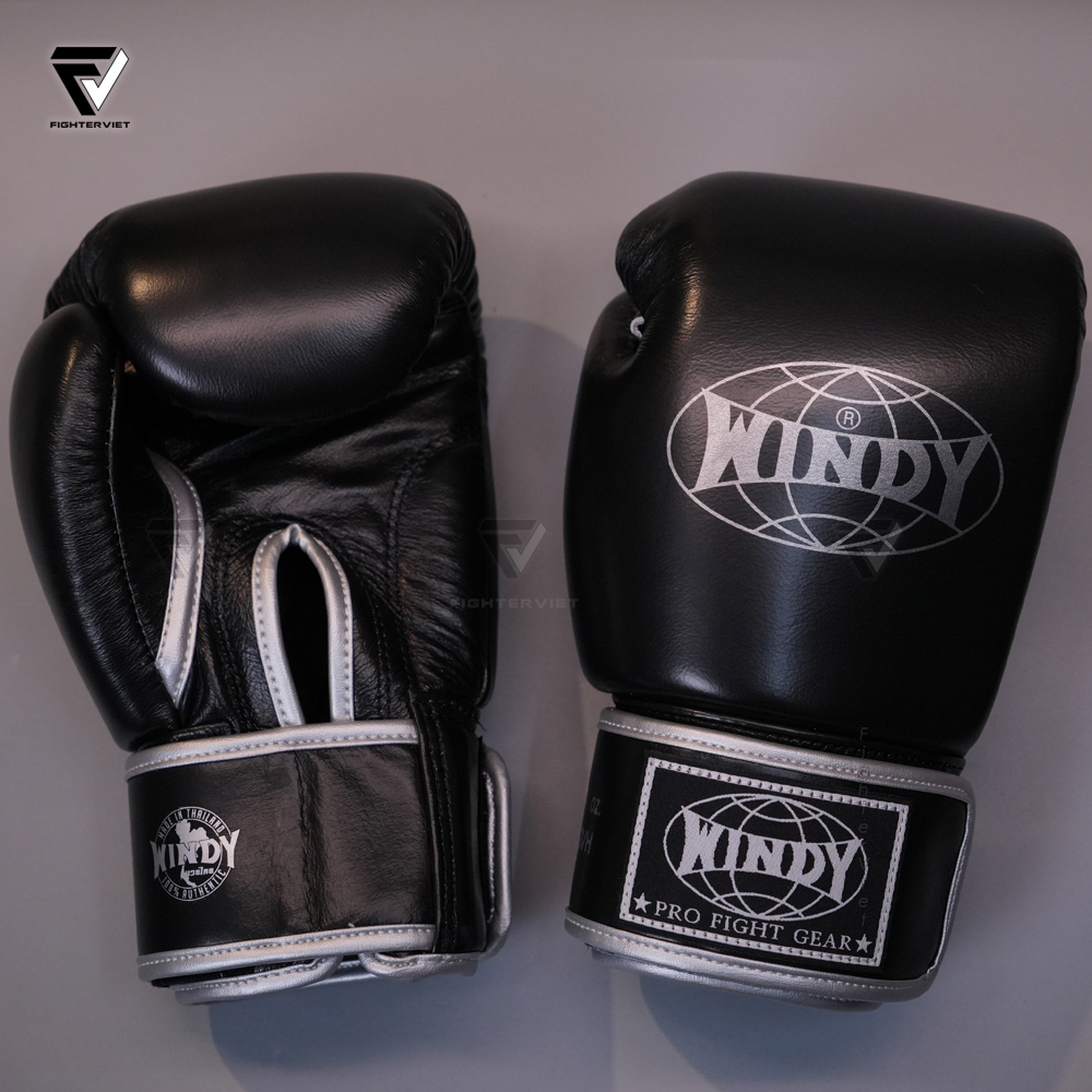 Găng Boxing Windy BGVH Sliver - Windy Boxing Gloves Đen Xám 3 Găng Boxing Windy BGVH Sliver - Windy Boxing Gloves Đen Xám - Ảnh 3