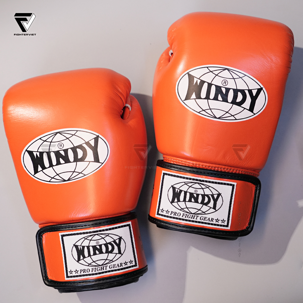 Găng Boxing Windy BGVH Cam - Windy Boxing Gloves Orange 2 Găng Boxing Windy BGVH Cam - Windy Boxing Gloves Orange - Ảnh 2