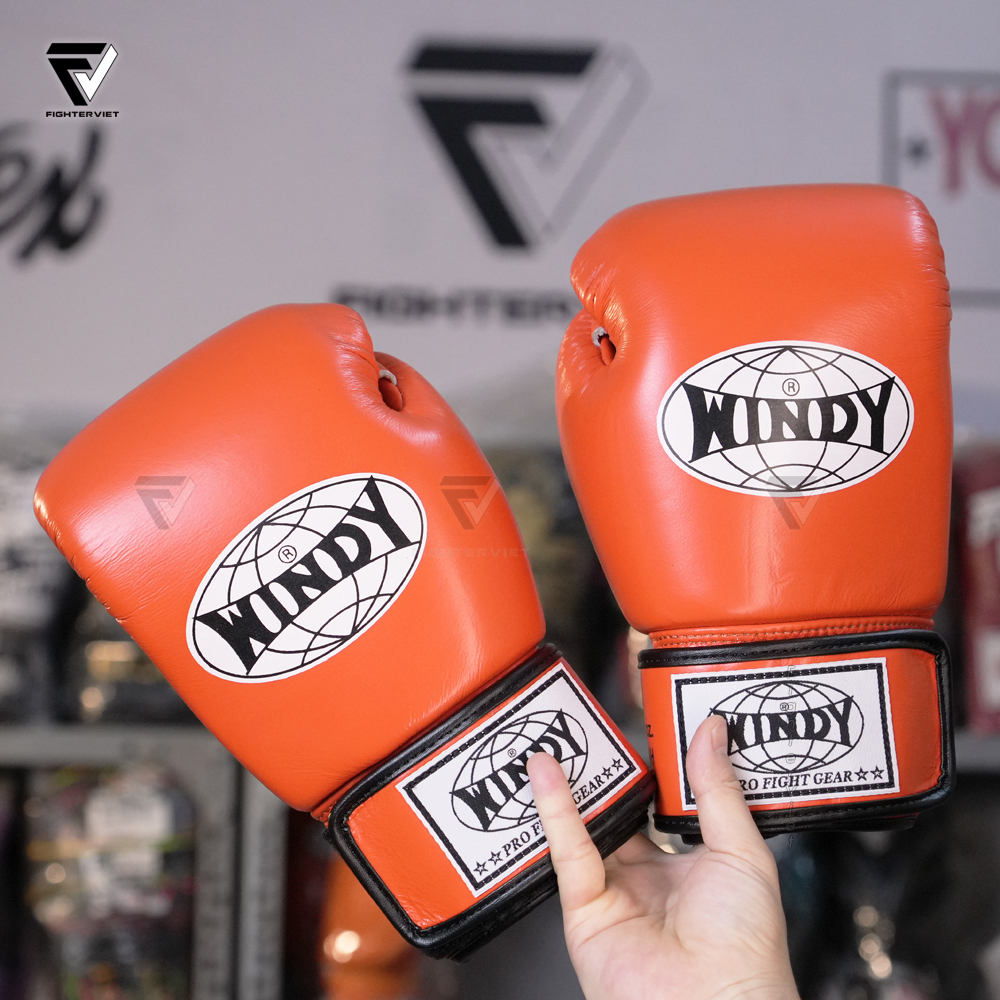 Găng Boxing Windy BGVH Cam - Windy Boxing Gloves Orange 5 Găng Boxing Windy BGVH Cam - Windy Boxing Gloves Orange
