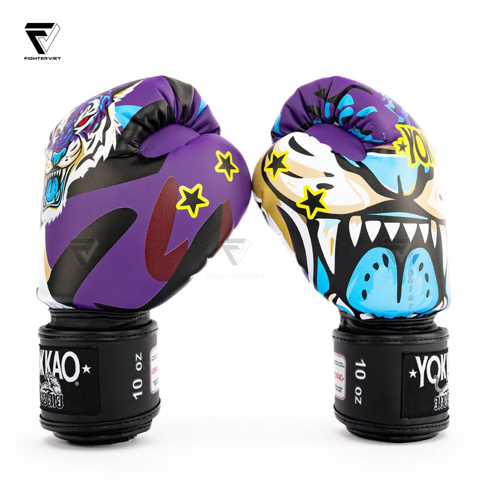 Găng Boxing YOKKAO Angry Tiger - Purple 14 Găng Boxing YOKKAO Angry Tiger - Purple