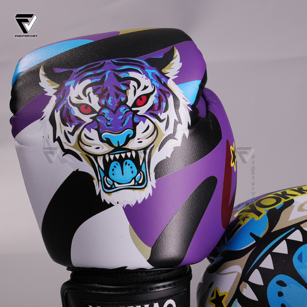 Găng Boxing YOKKAO Angry Tiger - Purple 13 Găng Boxing YOKKAO Angry Tiger - Purple