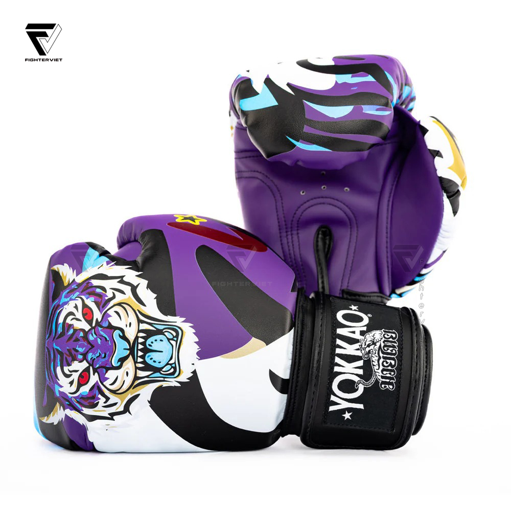 Găng Boxing YOKKAO Angry Tiger - Purple 15 Găng Boxing YOKKAO Angry Tiger - Purple