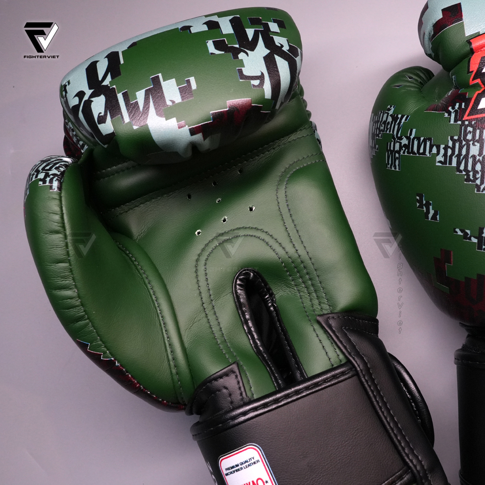 Găng Boxing YOKKAO Thai Camo - Forest