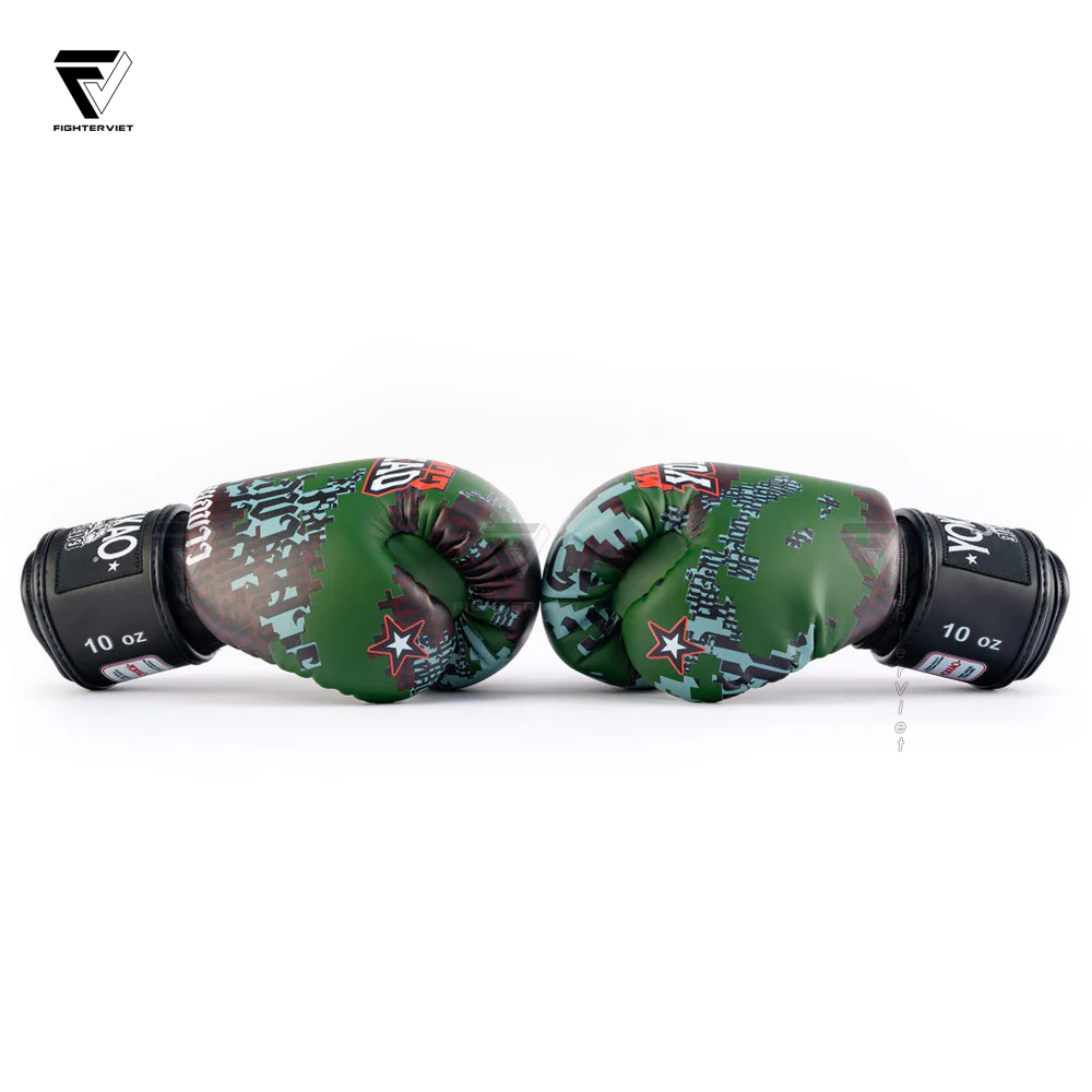 Găng Boxing YOKKAO Thai Camo - Forest