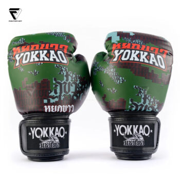 Găng Boxing YOKKAO Thai Camo - Forest