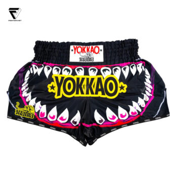 Quần Muay Thai YOKKAO Sharknado II - Đen