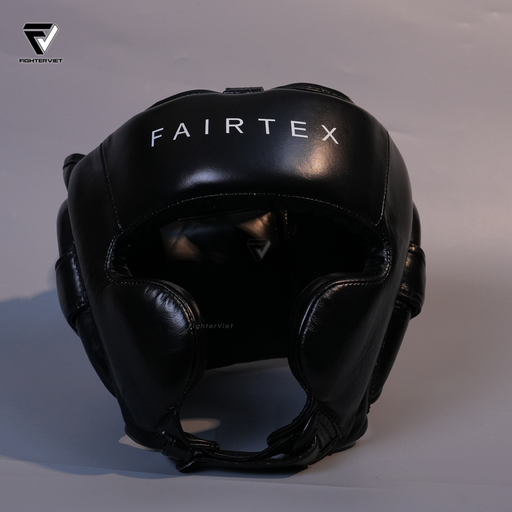Bảo Hộ Đầu Fairtex Headguard HG18 Pro Boxing - Black