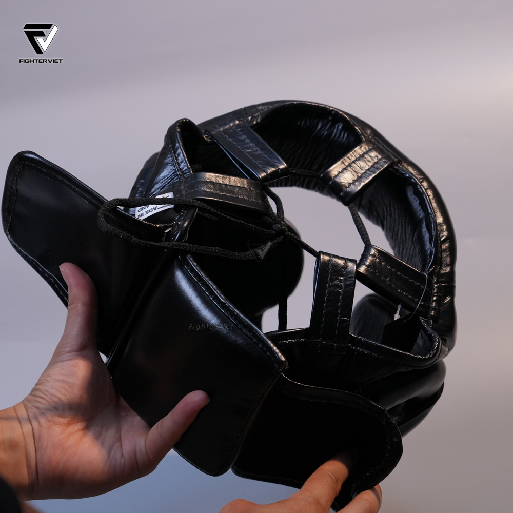 Bảo Hộ Đầu Fairtex Headguard HG18 Pro Boxing - Black