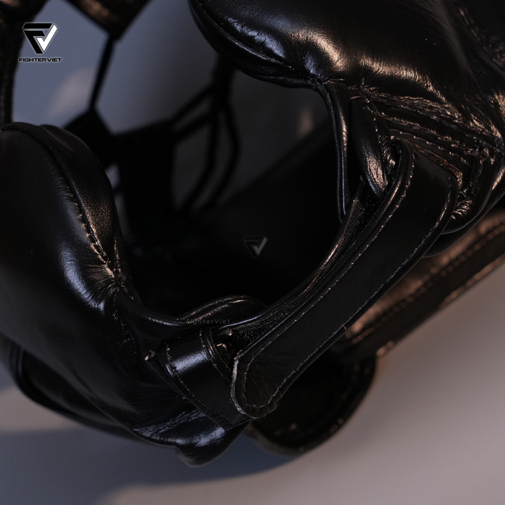Bảo Hộ Đầu Fairtex Headguard HG18 Pro Boxing - Black