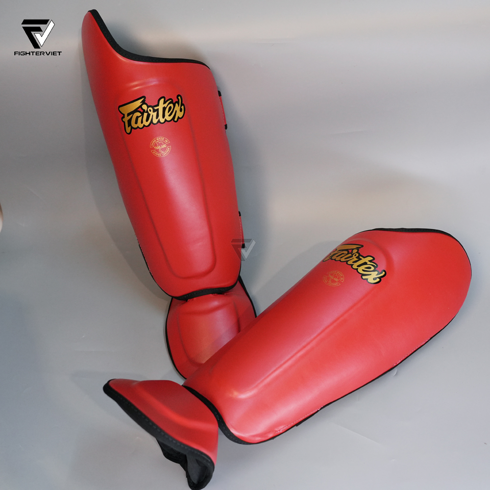 Bảo Hộ Chân Fairtex SP8 Shin Guard - Đỏ 8 Bảo Hộ Chân Fairtex SP8 Shin Guard - Đỏ