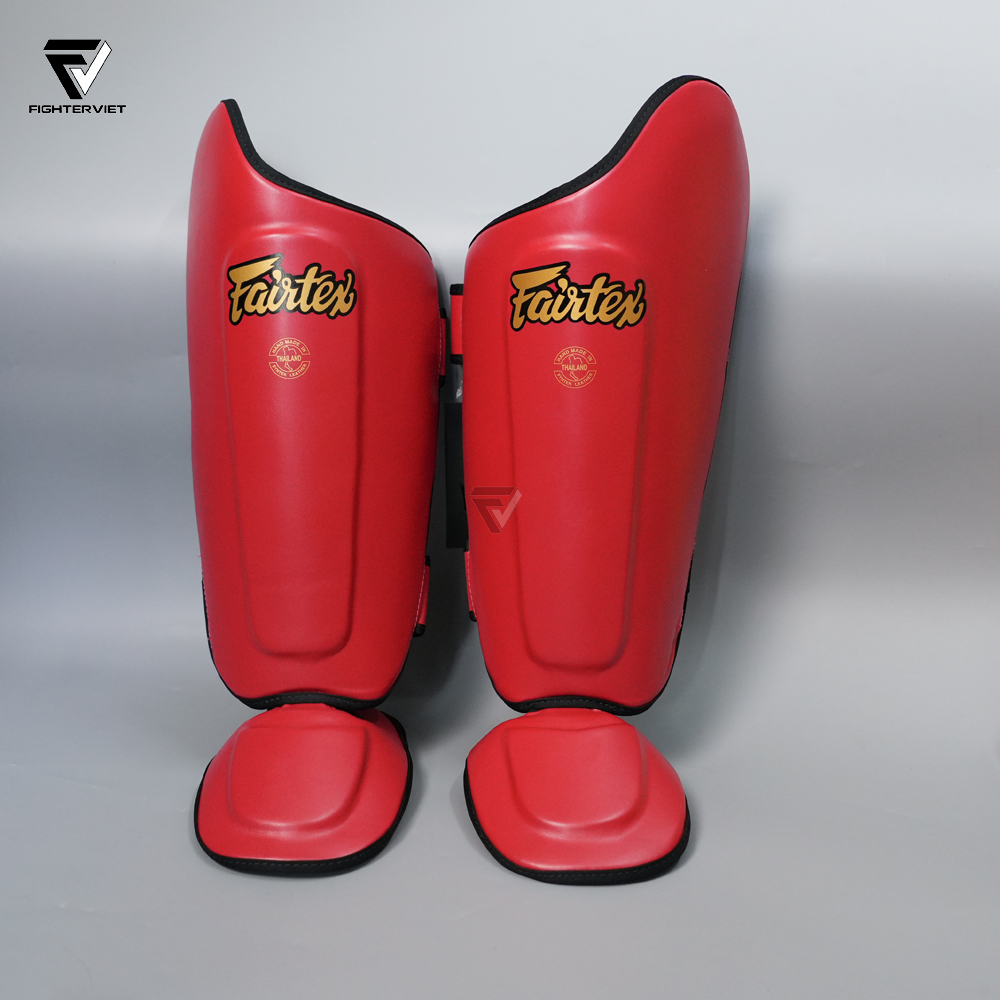 Bảo Hộ Chân Fairtex SP8 Shin Guard - Đỏ 12 Bảo Hộ Chân Fairtex SP8 Shin Guard - Đỏ