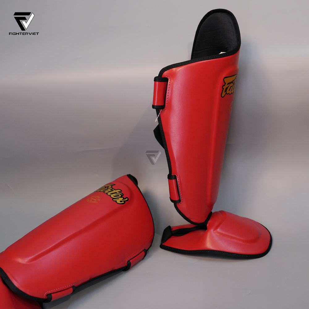 Bảo Hộ Chân Fairtex SP8 Shin Guard - Đỏ 9 Bảo Hộ Chân Fairtex SP8 Shin Guard - Đỏ
