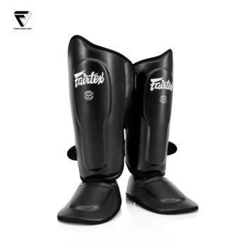 Bảo Hộ Chân Fairtex SP9 - Đen Fairtex Ultra Ergo SP9 Shin Guards