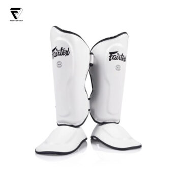 Bảo Hộ Chân Fairtex SP9 - Trắng Fairtex Ultra Ergo SP9 Shin Guards