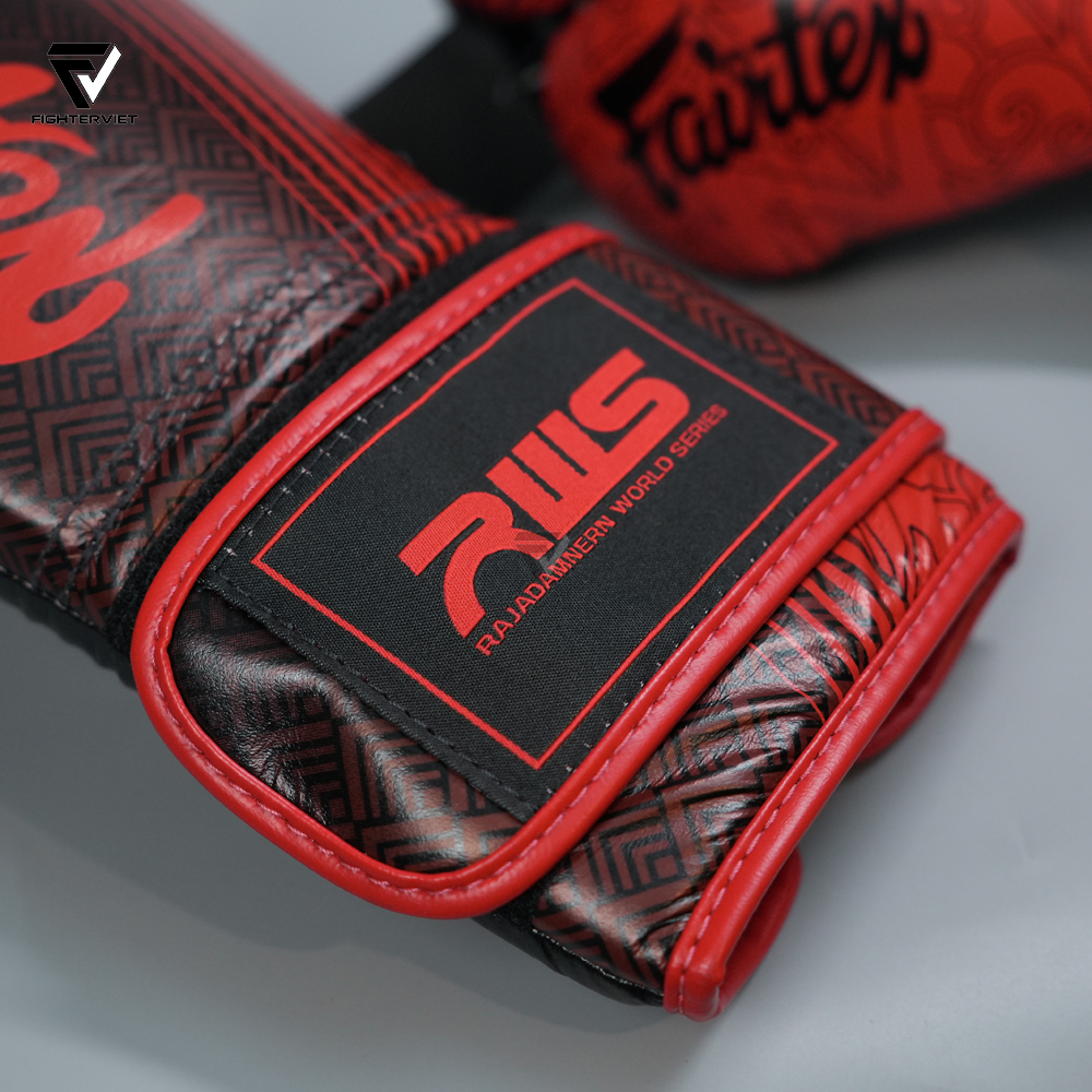 Găng Tay Boxing Fairtex x RWS BGVR1 - Black 20 Găng Tay Boxing Fairtex x RWS BGVR1 - Black