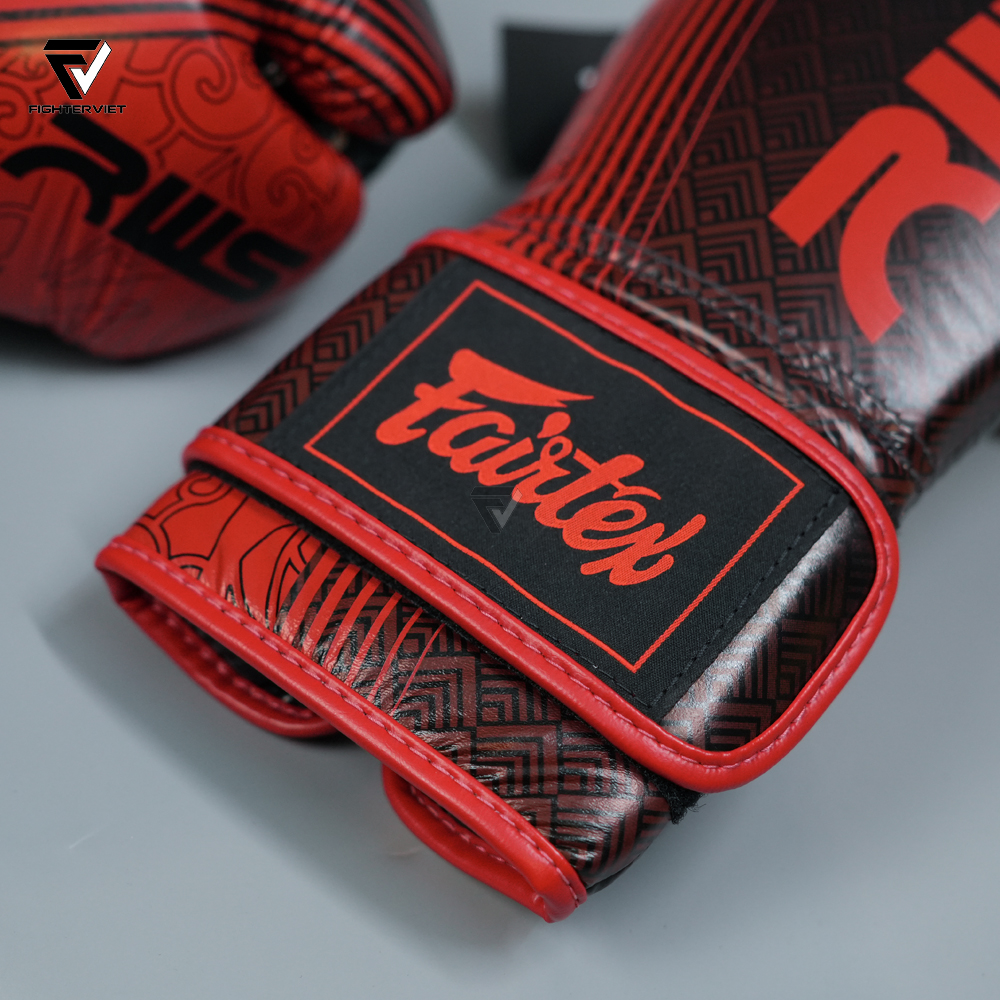 Găng Tay Boxing Fairtex x RWS BGVR1 - Black 14 Găng Tay Boxing Fairtex x RWS BGVR1 - Black