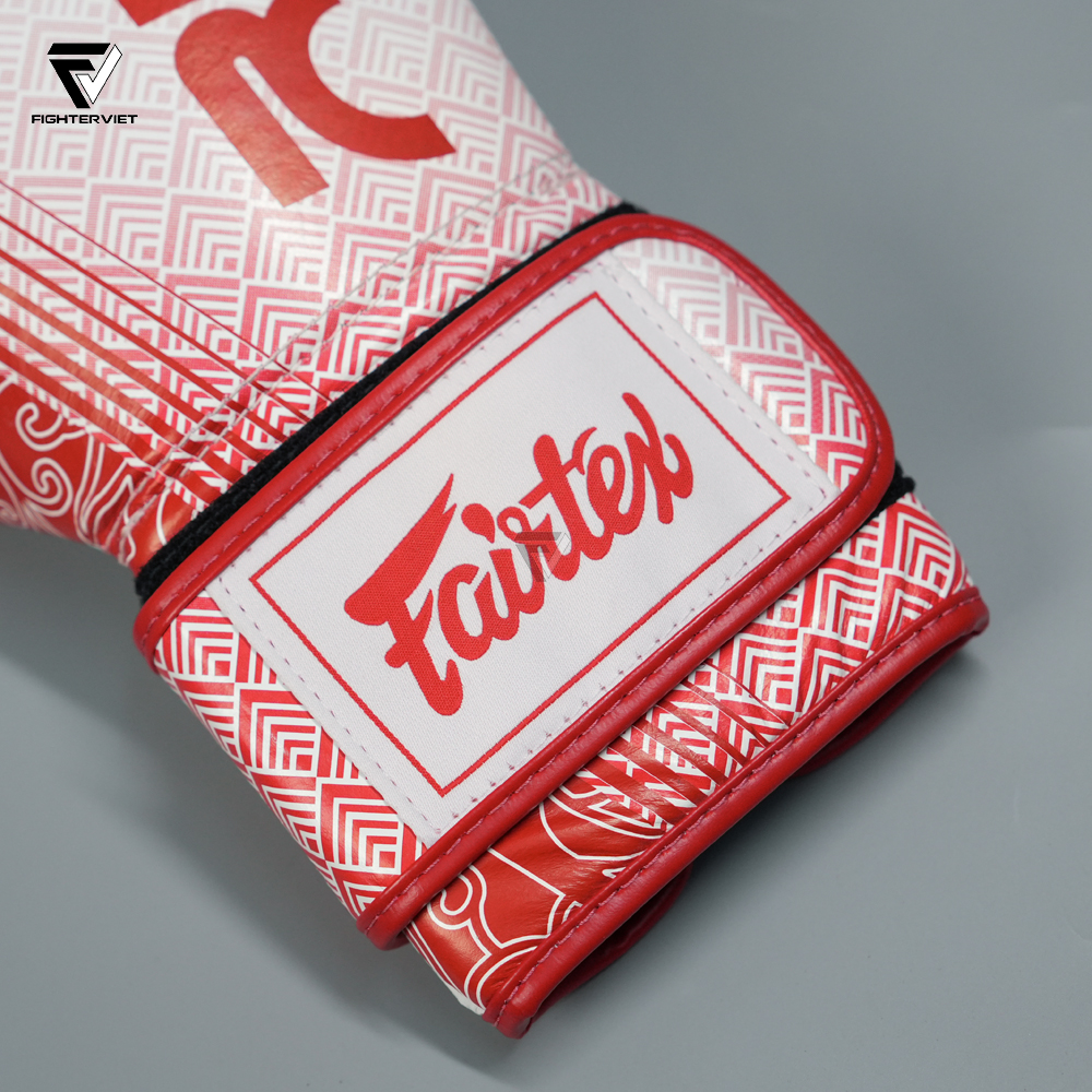 Găng Tay Boxing Fairtex x RWS BGVR1 - White 23 Găng Tay Boxing Fairtex x RWS BGVR1 - White