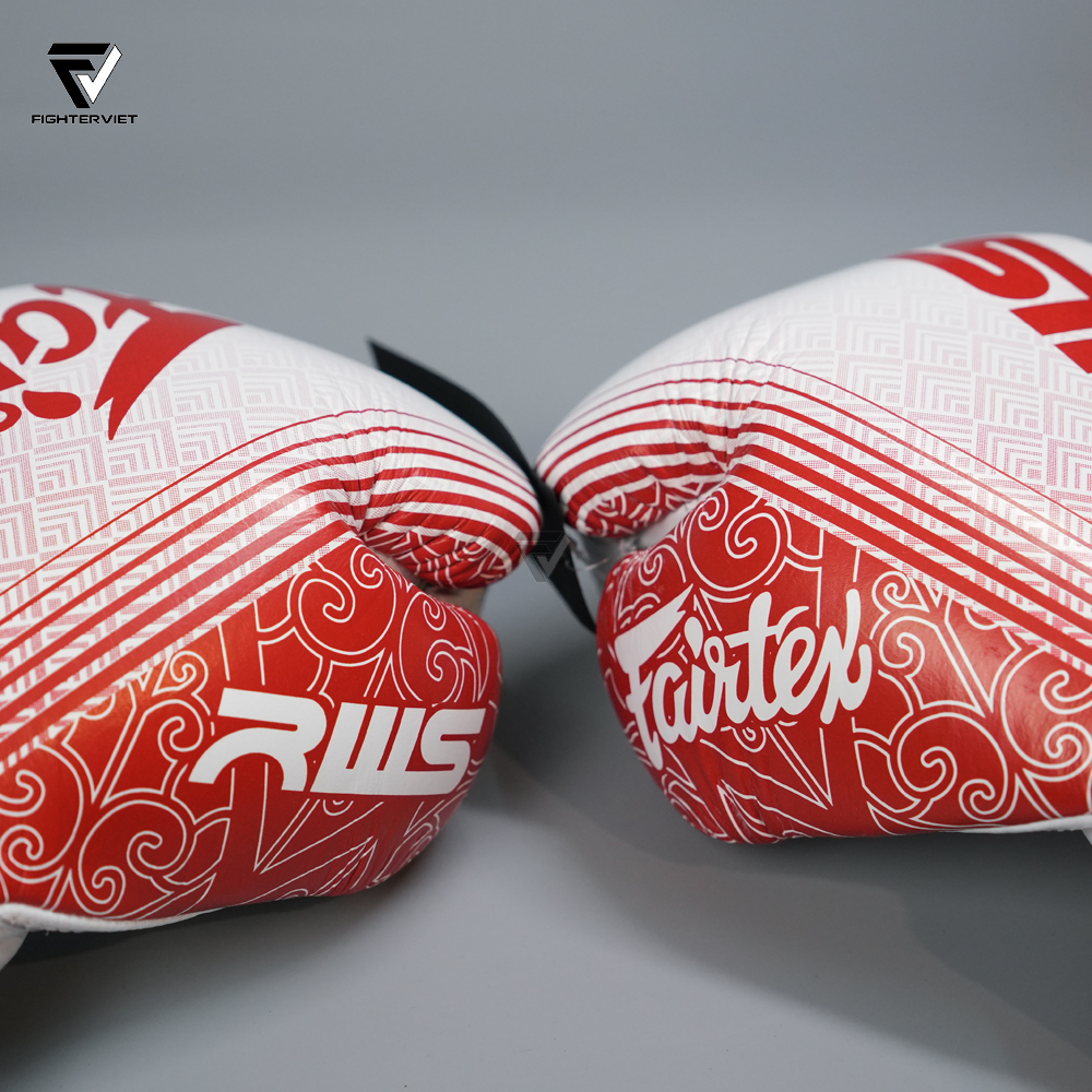 Găng Tay Boxing Fairtex x RWS BGVR1 - White 19 Găng Tay Boxing Fairtex x RWS BGVR1 - White