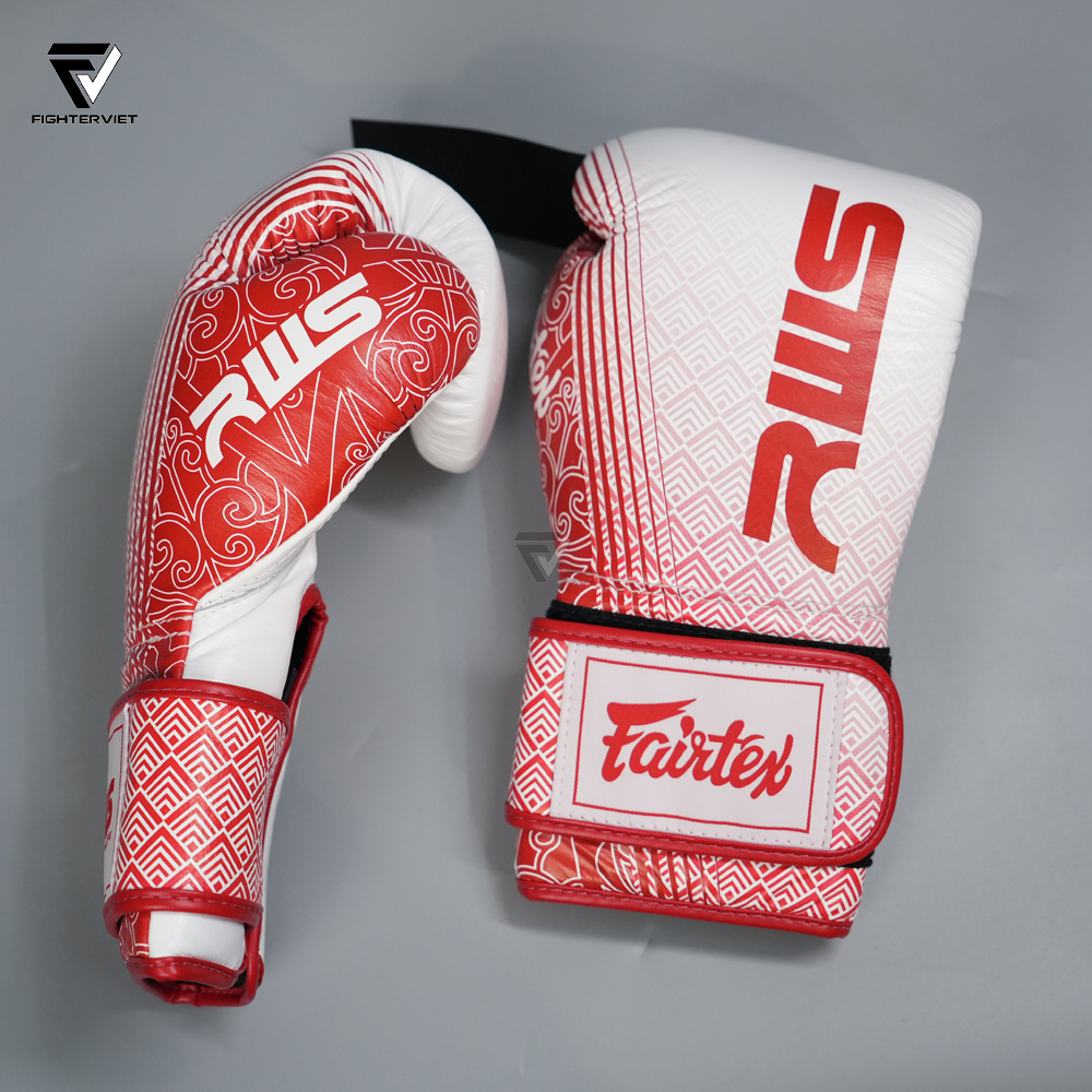 Găng Tay Boxing Fairtex x RWS BGVR1 - White 24 Găng Tay Boxing Fairtex x RWS BGVR1 - White