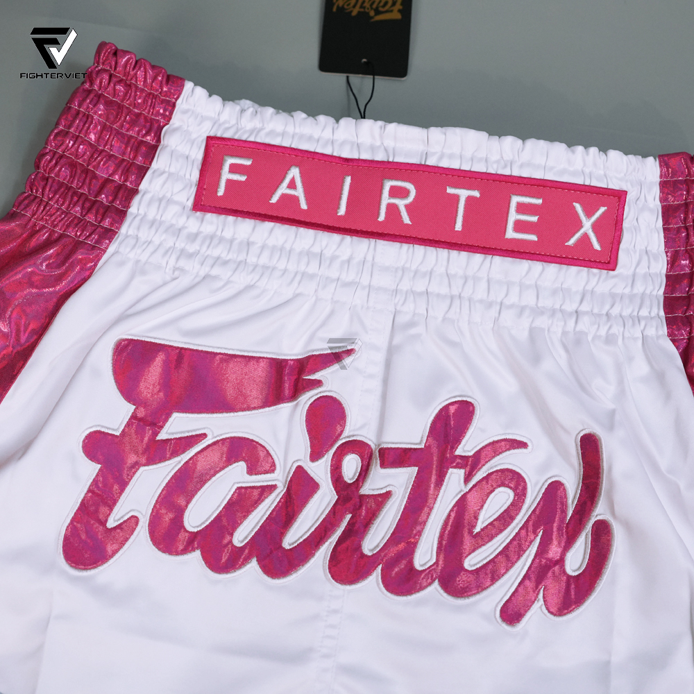 Quần Muay Thai Fairtex - BS PINK STRIPE