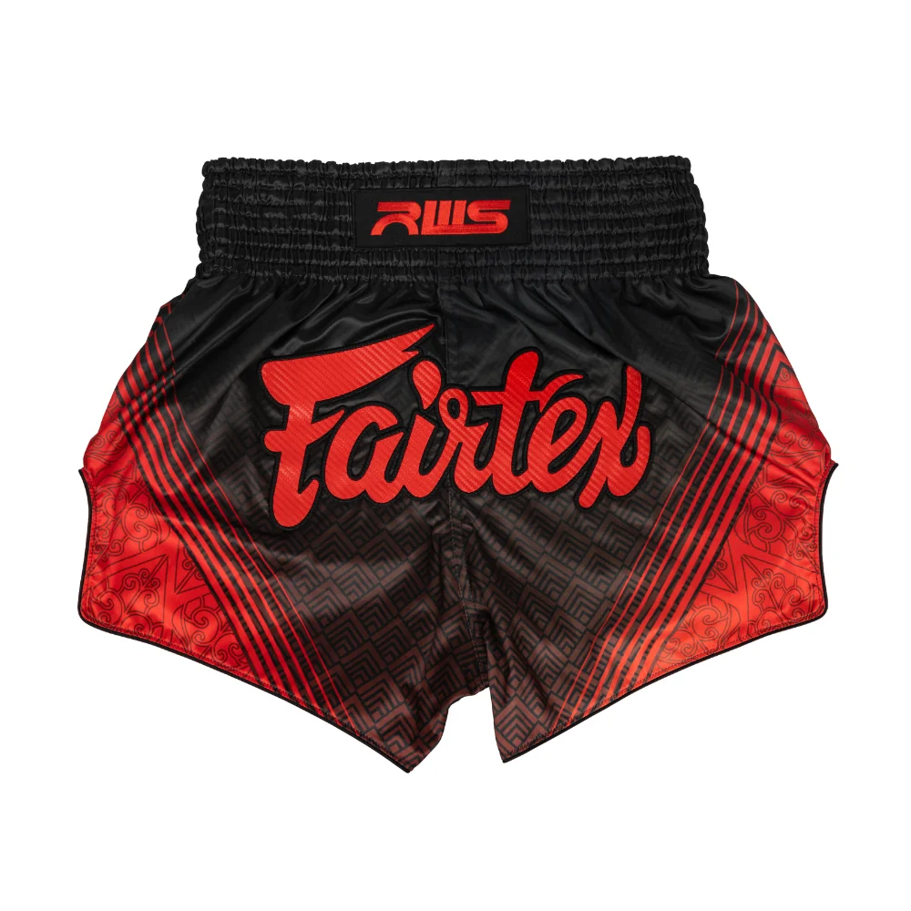 Quần Muay Thai Fairtex x RWS - Black 4 Quần Muay Thai Fairtex x RWS - Black